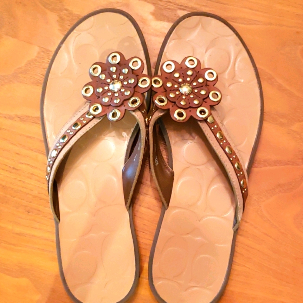 Coach sandals